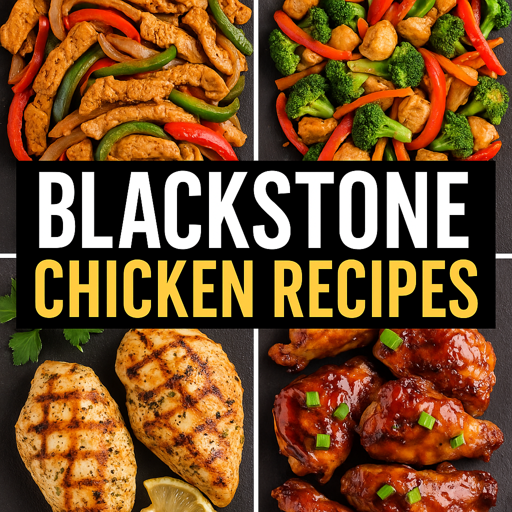Blackstone Chicken Recipes