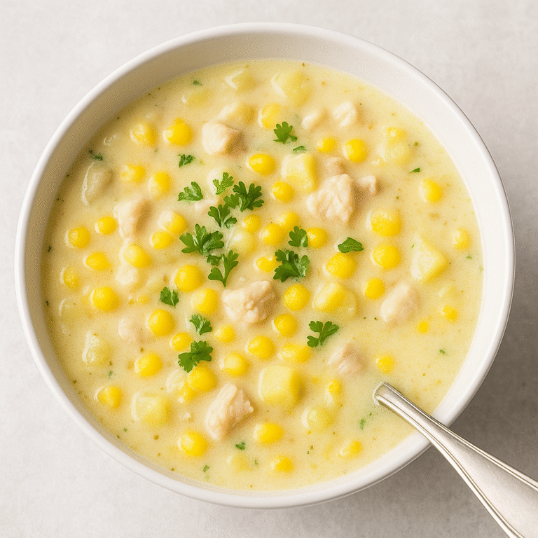 Chicken Corn Chowder Recipe