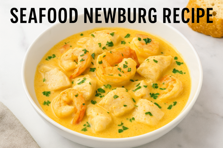 seafood newburg recipe