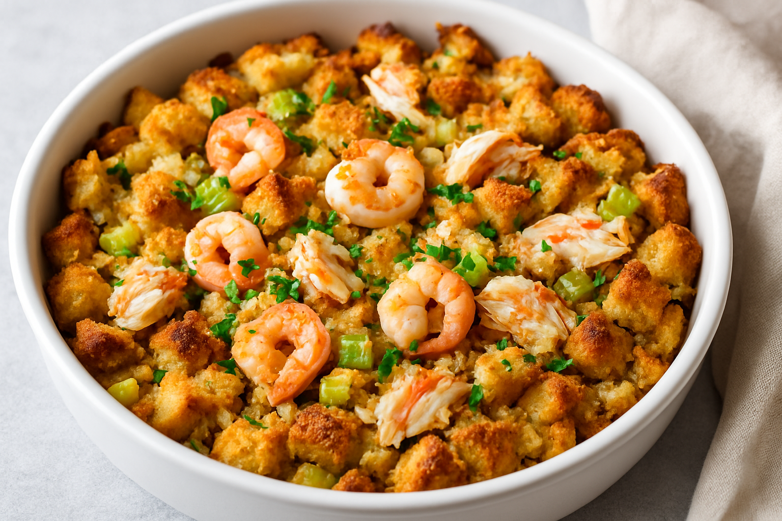 seafood stuffing recipes