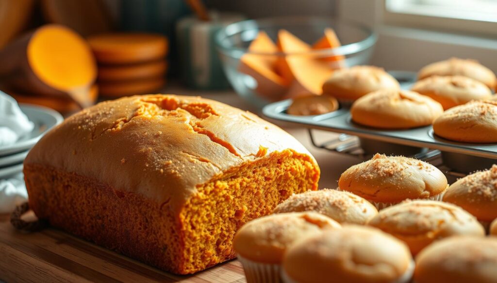 Sweet Potato Bread and Muffins Sweet Potato Bread and Muffins