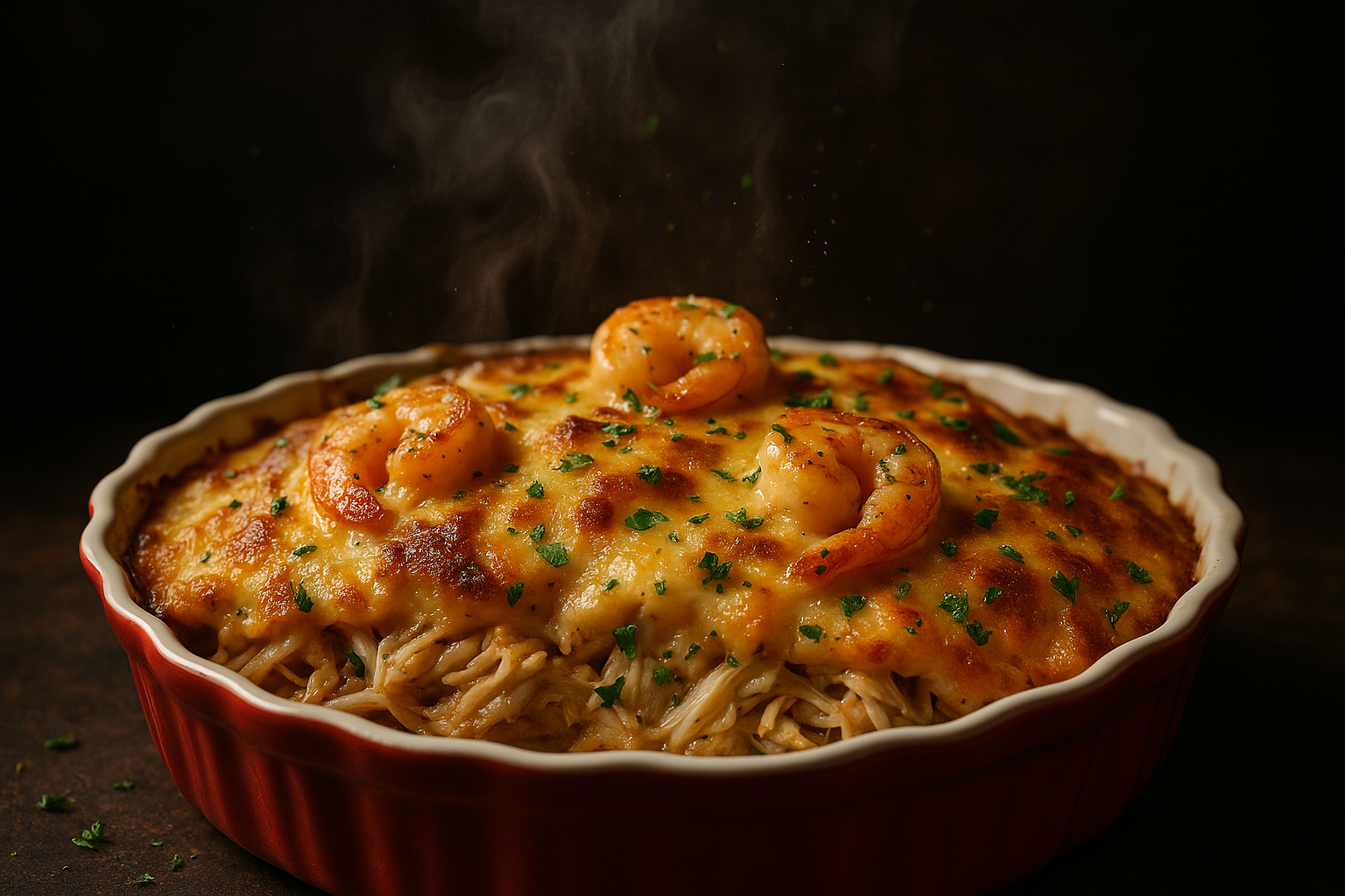 shrimp crab casserole